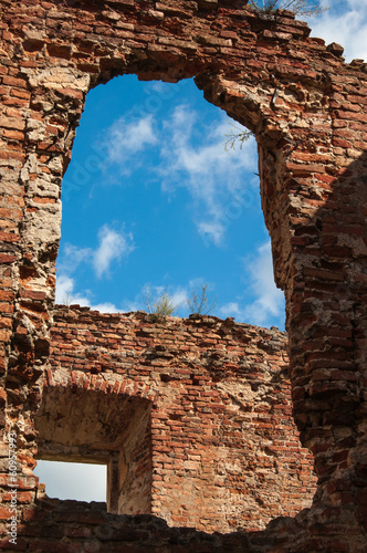 ruins of the old castle
