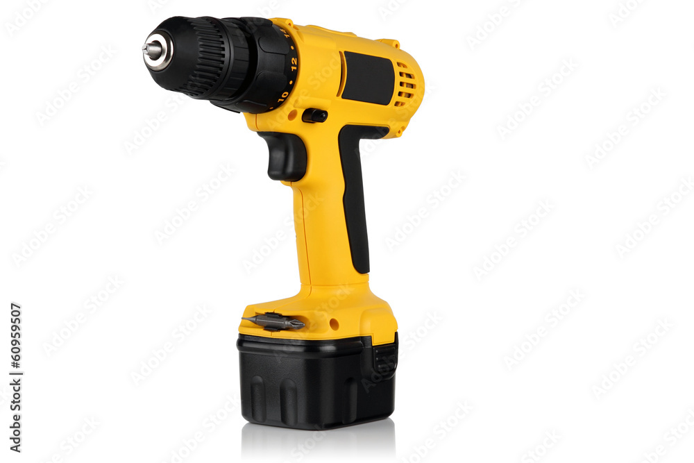 Cordless screwdriver, cordless drill.