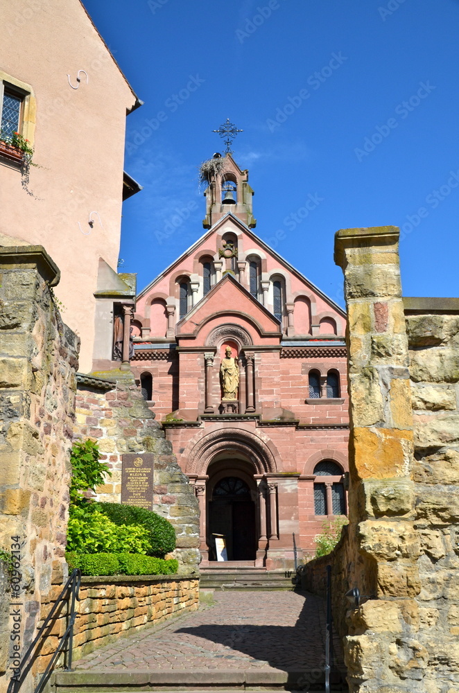 Chapelle Saint-Léon IX, Eguisheim, Alsace, France