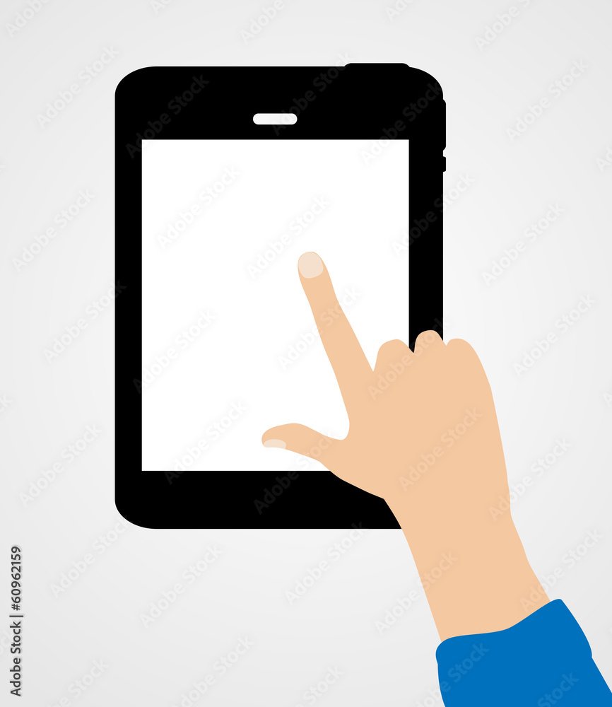 Business Internet for Different Electronic Devices Concept. Vec Business Internet for Different Electronic Devices Concept. Vec