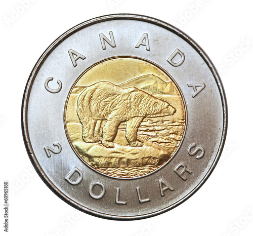 Canadian two dollar coin