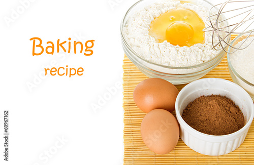 ingredients for baking