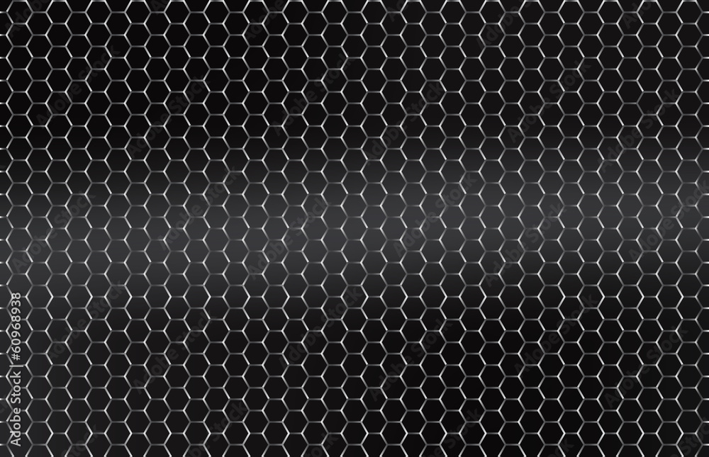 Seamless vector metal grid. Silver, Platinum