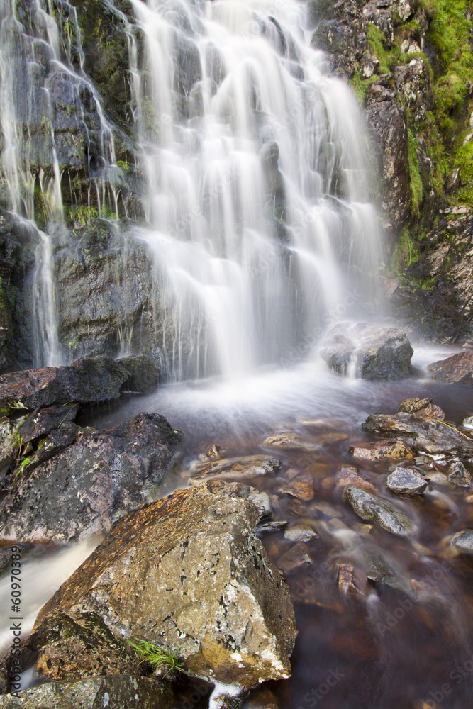 Naklejka premium Moss Force Waterfall