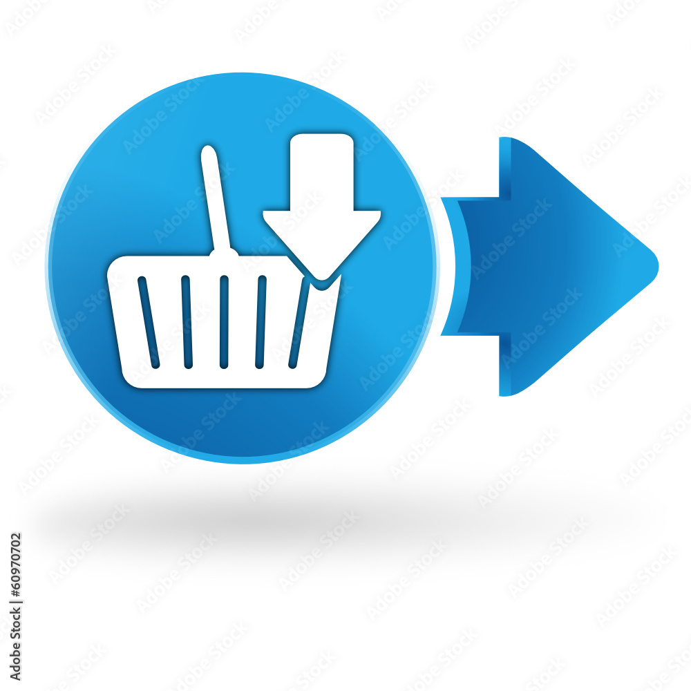 ajouter au panier sur symbole web bleu ajouter au panier sur symbole web bleu