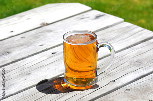 Mug of beer photo