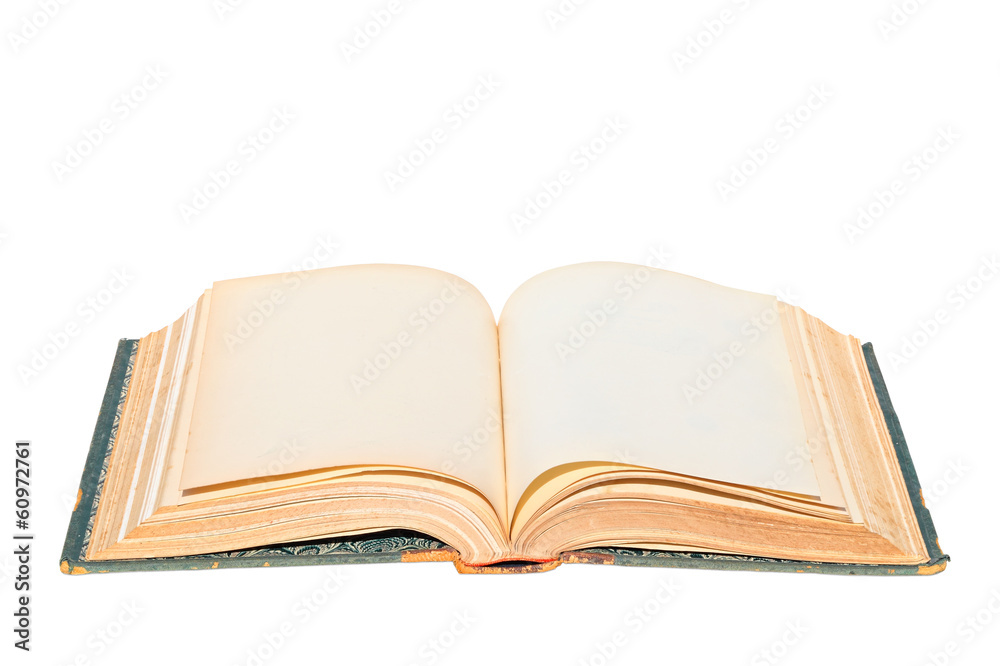 Old open book Old open book