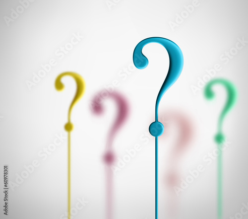 Question marks