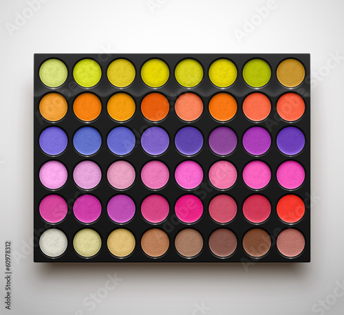 Palette eye shadows