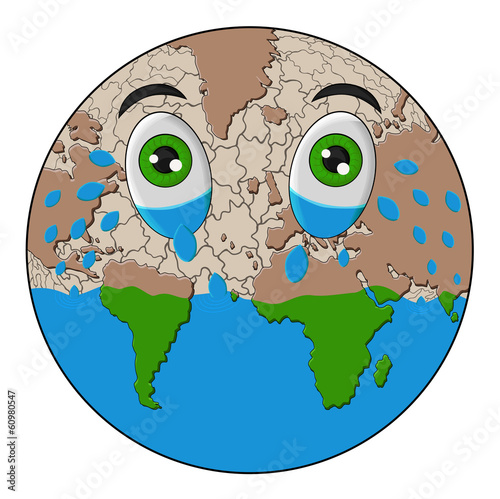 world crying