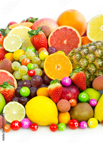 Fototapeta Naklejka Na Ścianę i Meble -  Fresh organic fruits