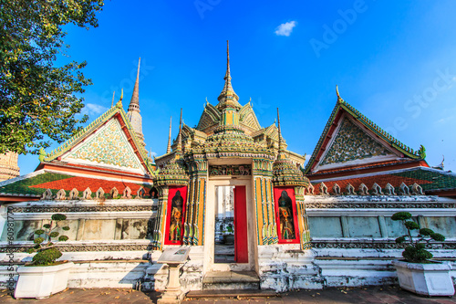 Wat Pho in Bangkok of Thailand