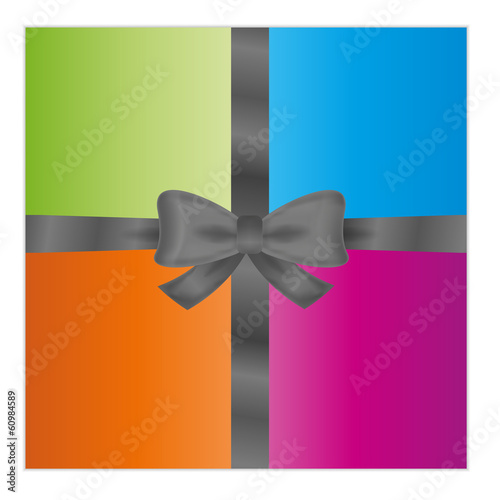 wrapped gift or gift card