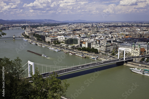 Aerial view of Budapest, Hungary