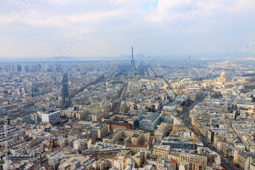 Panorama of Paris with Eiffel tower © Vladimir Liverts