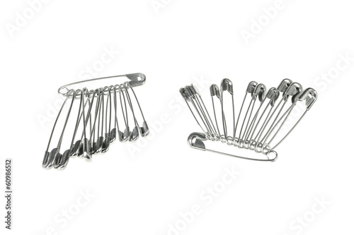 Pair groups of safety pins