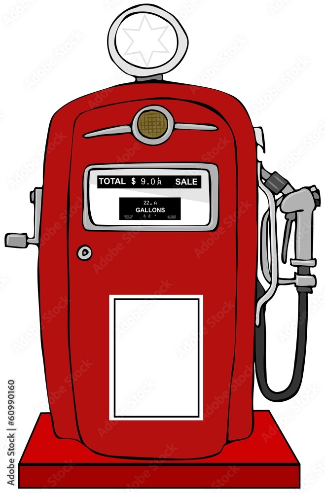Old gas pump Old gas pump