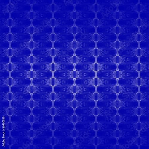 patterned wallpaper on blue