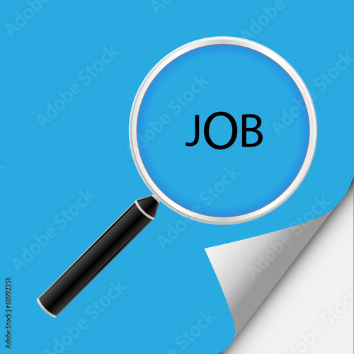 Wektorowa lupa job