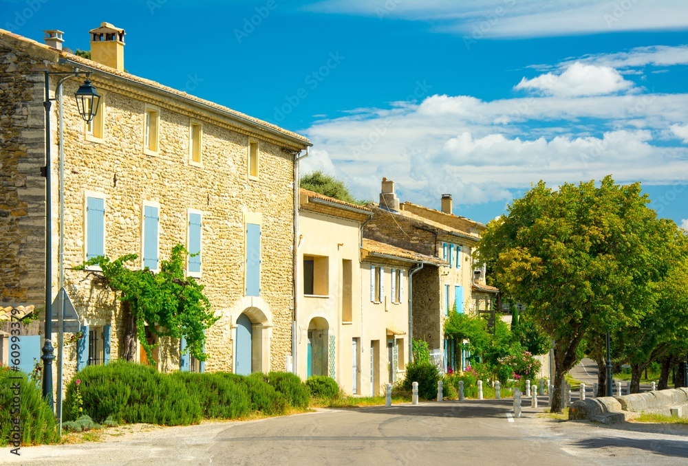 Village de Rousset-les-Vignes en Provence