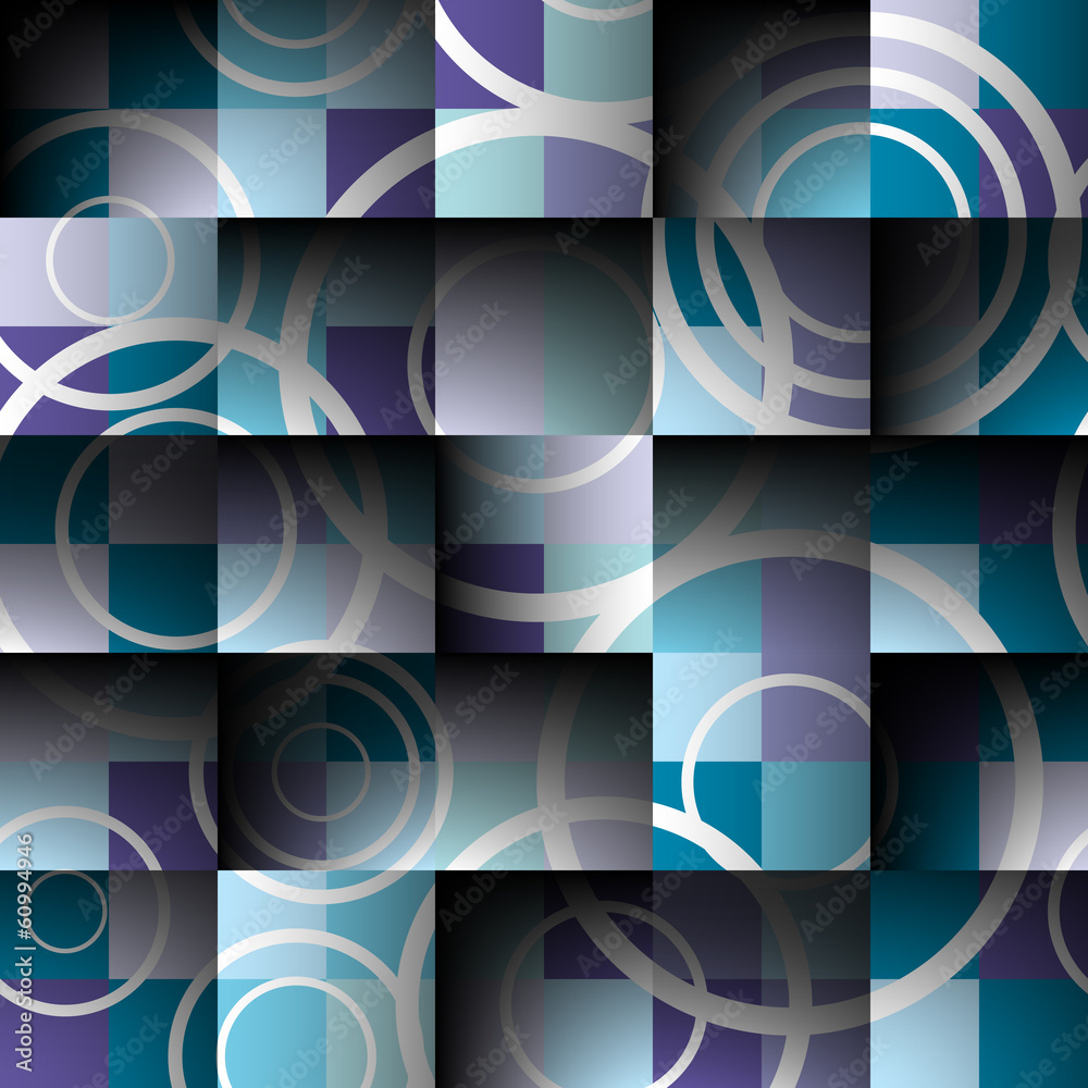 Obraz premium Abstract square seamless background