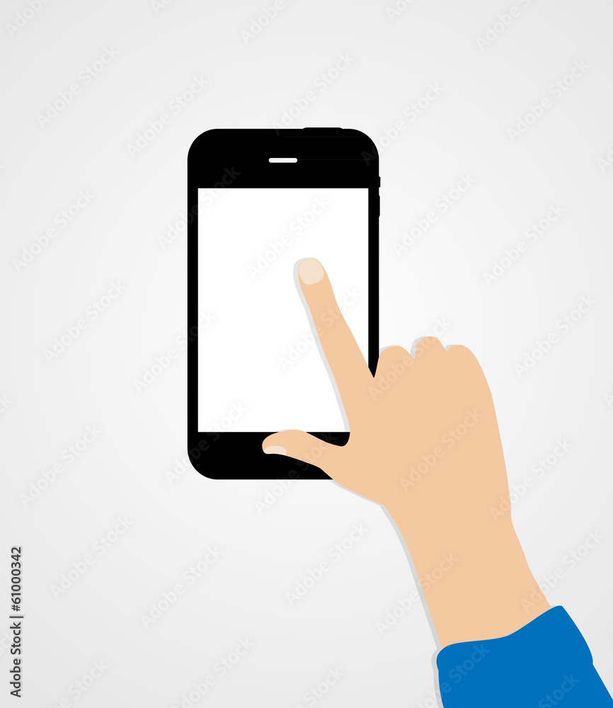 Business Internet for Different Electronic Devices Concept. Vec Business Internet for Different Electronic Devices Concept. Vec