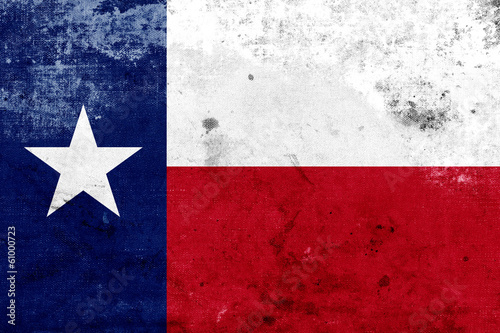 Grunge Texas State Flag #61000723