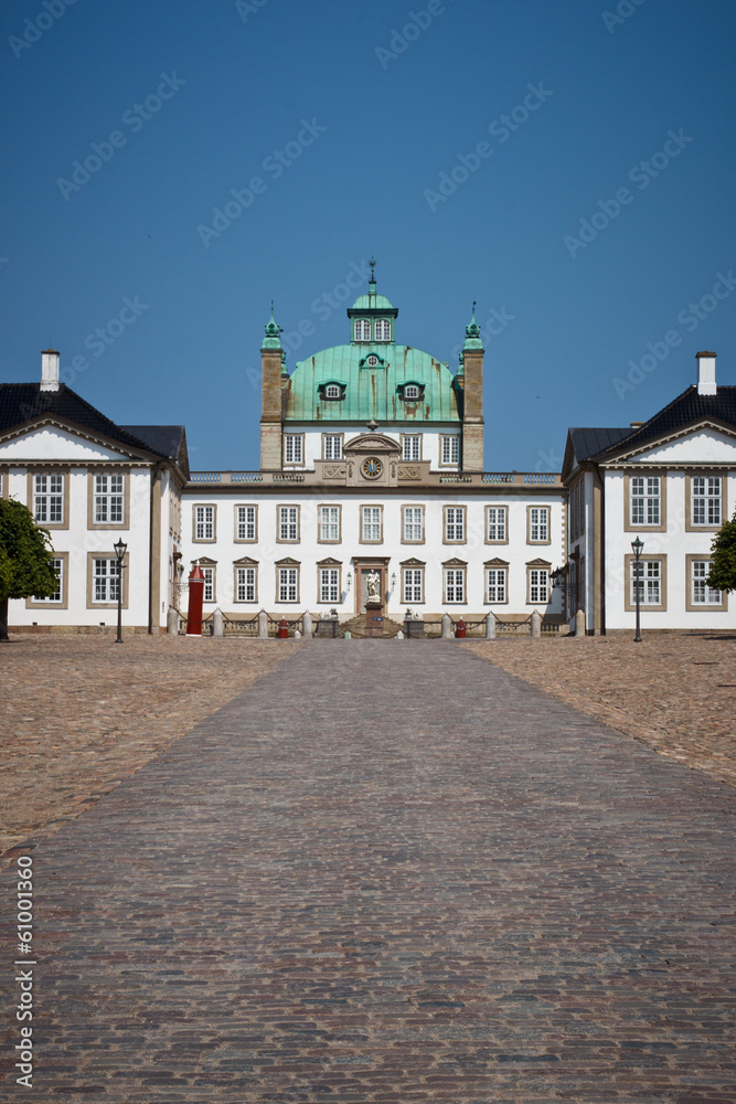 Fredensborg palace in Denmark