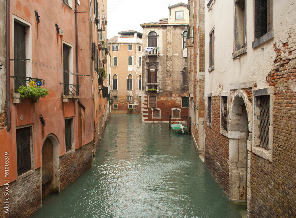 A Venetian canal, Italy
