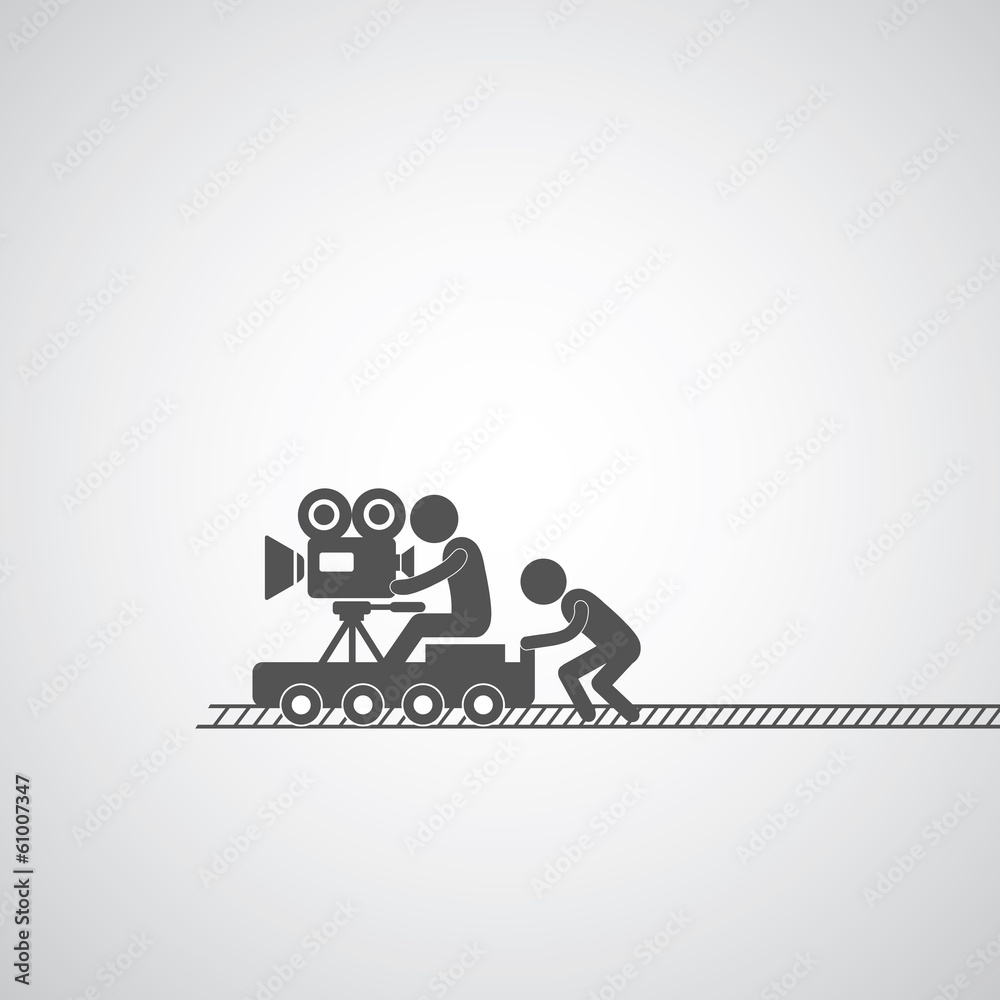 Fotografie movie production symbol
