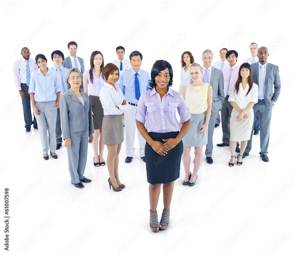 Large Group of Business People Large Group of Business People