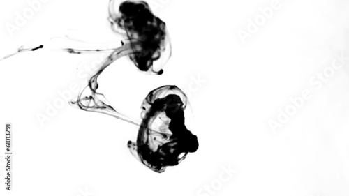 Wallpaper Mural Liquid ink splash in water. Torontodigital.ca