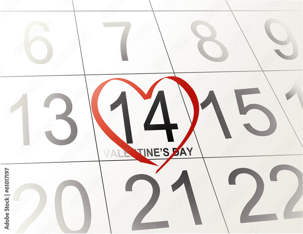 Valentine's Day date Valentine's Day date