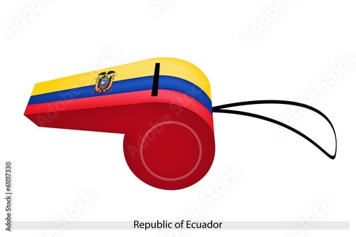 A Whistle of The Republic of Ecuador