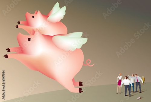 Pigs fly