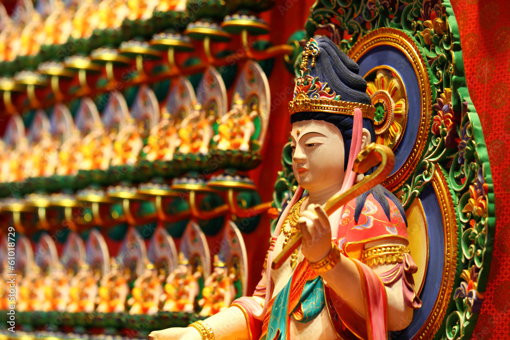 Fototapeta premium Chinese traditional statue, Kuan Yin
