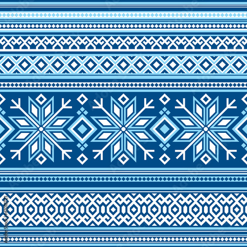 Scandinavian pattern seamless