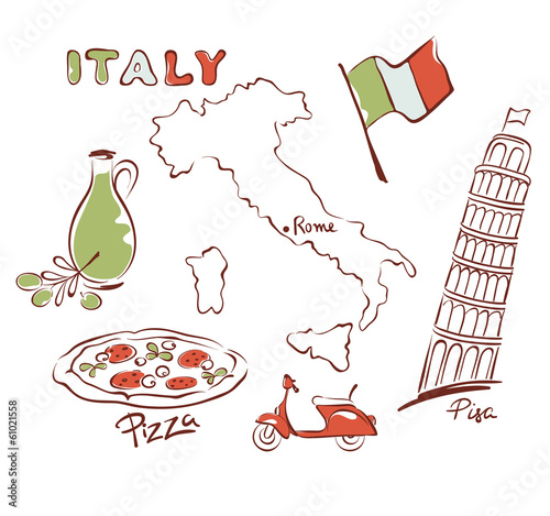 Set of images - Italy
