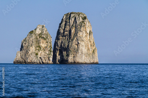 Faraglioni in Capri island - Italy