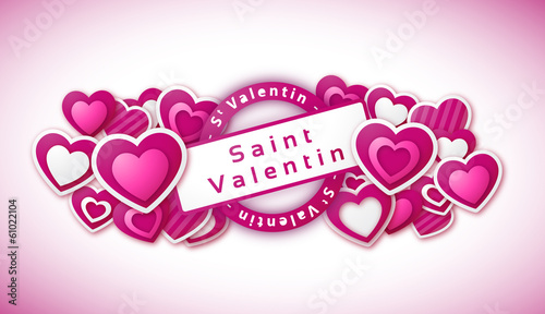 Saint Valentin - Illustration vectorielle