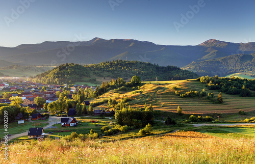 Mountain village in the Tatras © TTstudio
