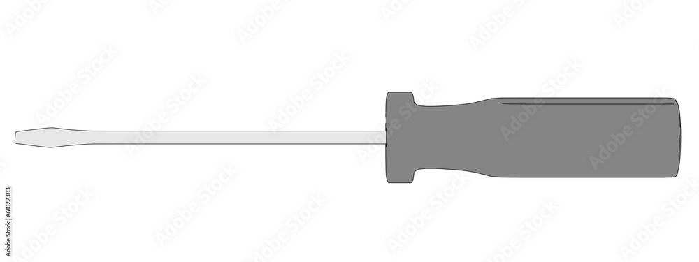 cartoon image of screwdriver tool