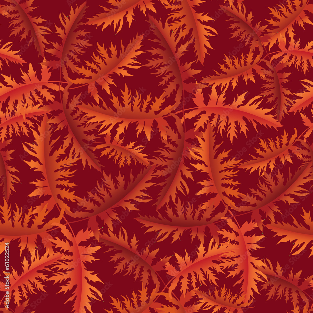 Autumn seamless texture with leaves. Fall leaf background. Autumn seamless texture with leaves. Fall leaf background.