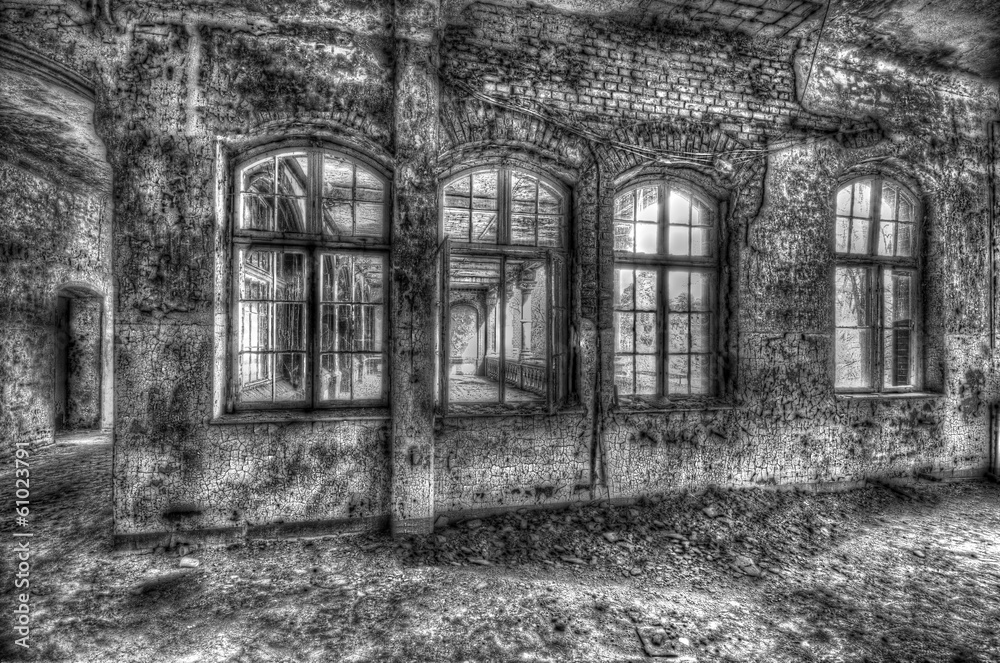 Fenster Ruine