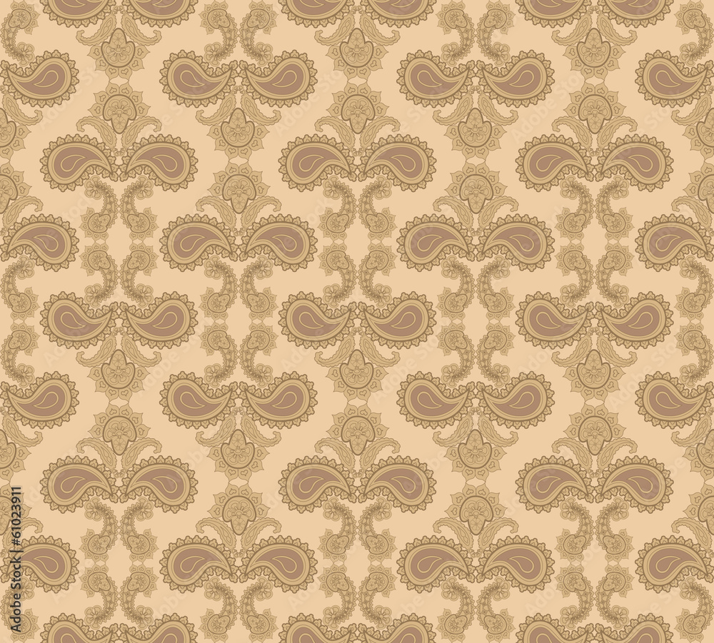Floral pattern. Flower seamless background. Geometric texture