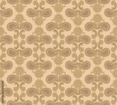 Floral pattern. Flower seamless background. Geometric texture