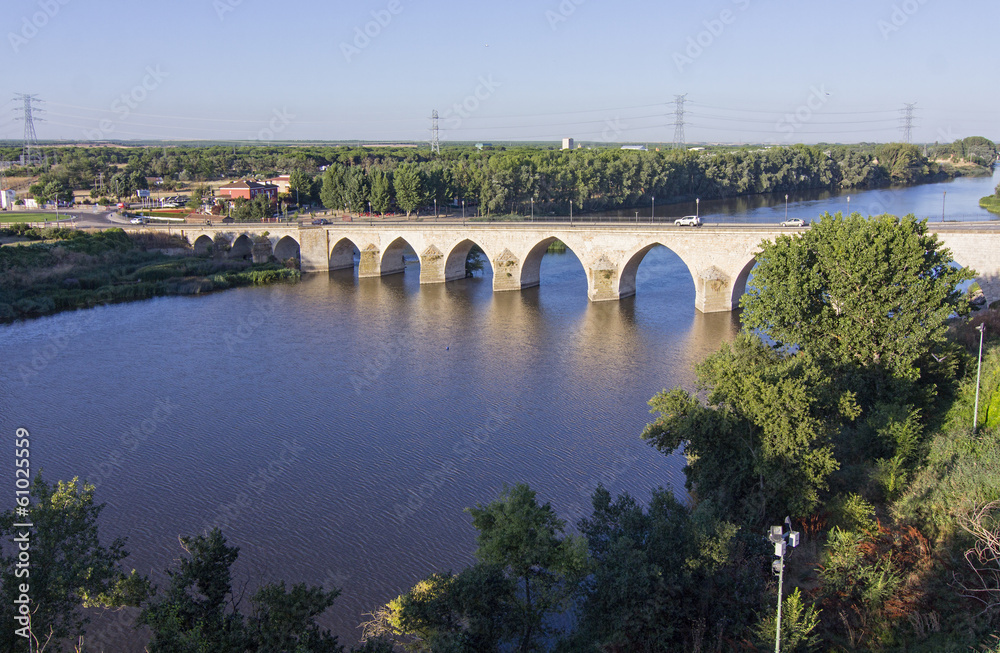 long bridge over Blue River