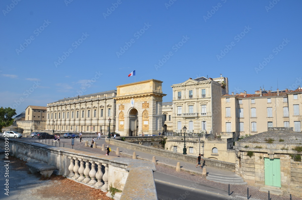 Ville de Montpellier en France