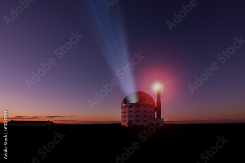 large telescope photo