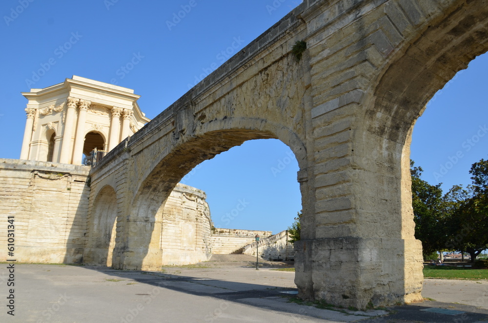 Le château d'eau du Peyrou de Giral, Montpellier